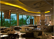 Interior of The Jungle Restaurant Muscat